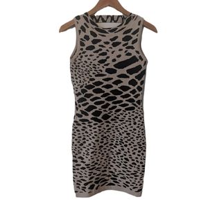 WOW Couture Bodycon Animal Print Dress - M